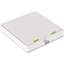 Розумний вимикач EMOS GoSmart 2 кнопки White (H5012)