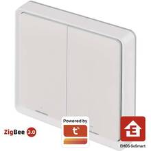 Розумний вимикач EMOS GoSmart 2 кнопки White (H5012)