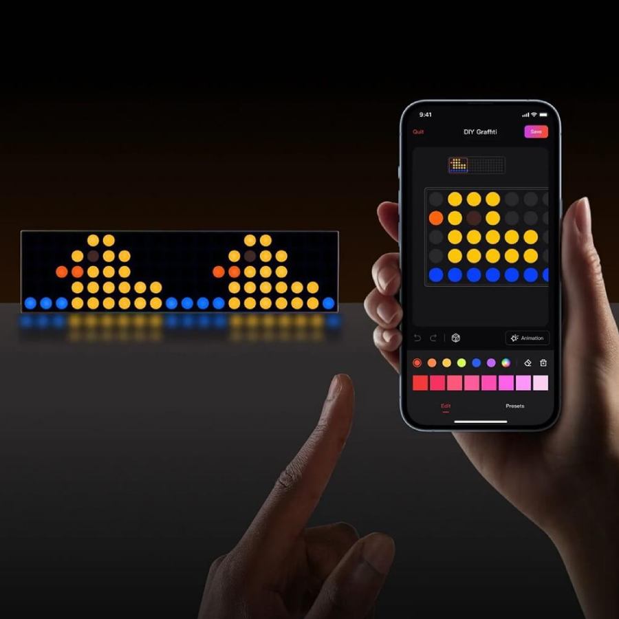 Умный светильник YEELIGHT Cube Smart Lamp Lite Black (YLFWD-0062) Тип светильник