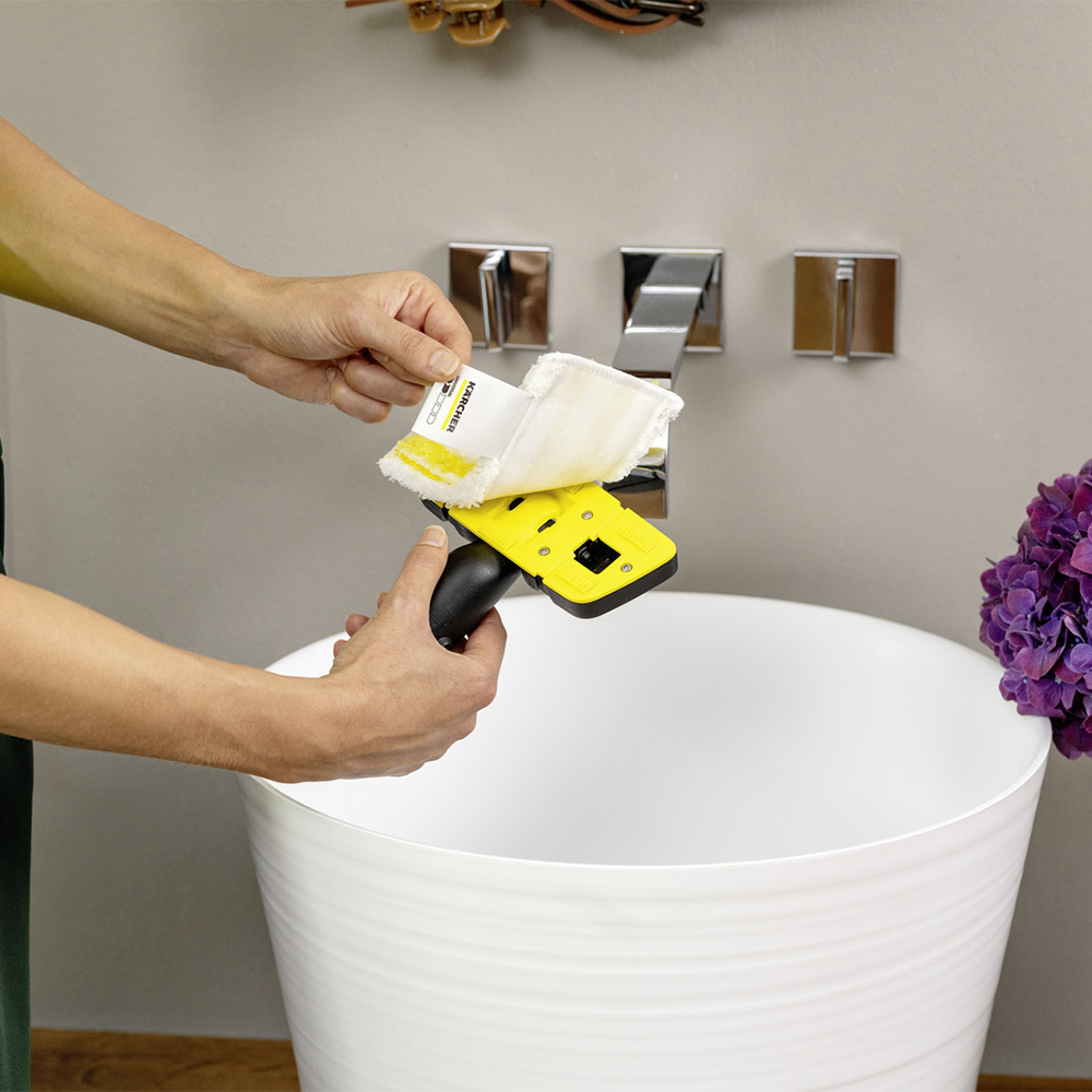Набір серветок для гнучкої ручної насадки KARCHER 2 шт (2.863-343.0) Сумісність з моделями 1 Multi; 1 Multi & Up; 1 Multi Comfort; 2 Deluxe; 2 EF; 2 EF Plus; 3 Deluxe; 3 Deluxe Anniv; 3 EF Anniv; 3 EF; 3 EF + Window; 3 EF Plus; 4 Deluxe; 4 Deluxe Iron; 4 EF; 4 EF Iron; 4 EF Plus; 5 Deluxe Signature; 5 EF Iron; 5 EF Iron Plug; 3 Deluxe Textile