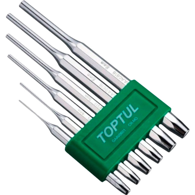 

Набор выколоток TOPTUL 6 шт (GAAV0601), Набор выколоток 6 шт.