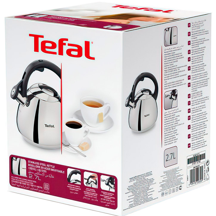 Фото Чайник TEFAL Kettle ss Induction 2.7 л (K2481574)