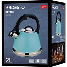 Чайник ARDESTO Gemini 2 л Blue Tiffany (AR1955KS)