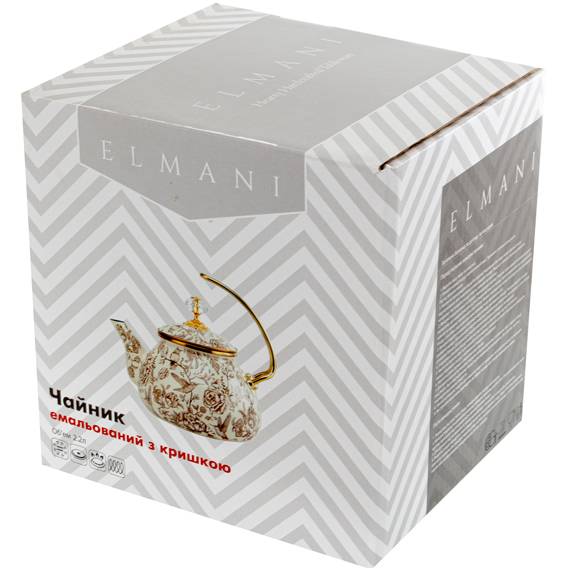 Чайник ELMANI SICILY 2.2 л (763-038) Объем 2.2