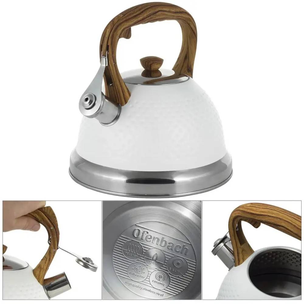 Чайник OFENBACH 100305WH 2,7 л (OF-100305WH) Об’єм 2.7