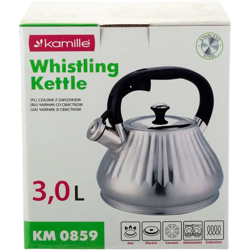 Изображение Чайник KAMILLE 3 л (KM-0859)