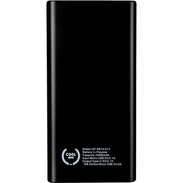 Powerbank GELIUS Pro Edge GP-PB10-013 Black (78417) Торговая марка GELIUS