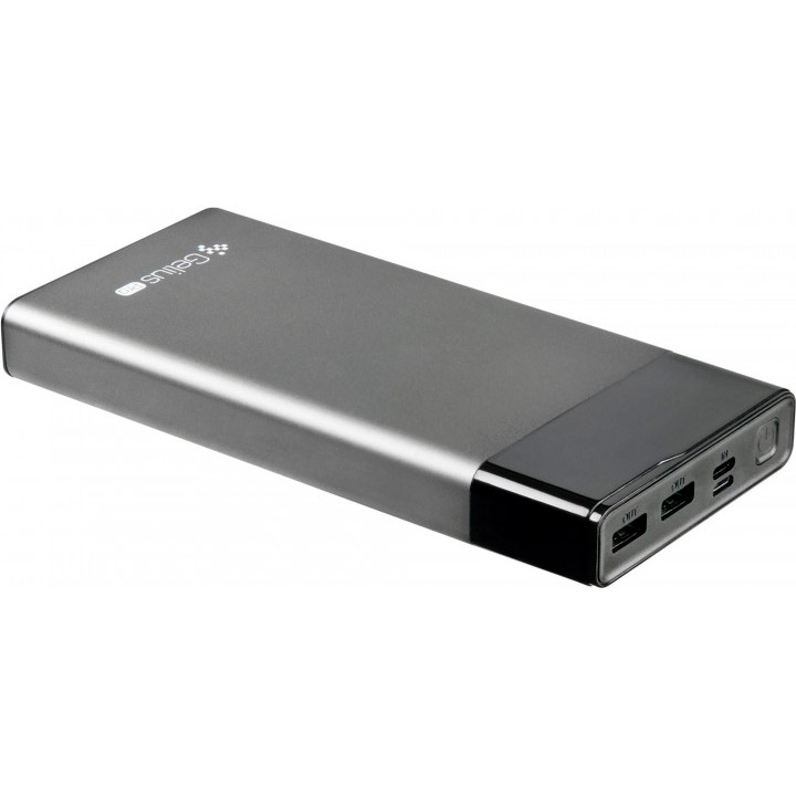 Внешний вид Powerbank GELIUS Pro Edge (V2PD) 20000mAh 2.1A Grey (GP-PB20-007)