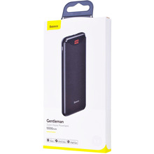 Powerbank BASEUS Gentleman Digital Display 10000 mAh Black (27366)