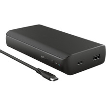 Powerbank TRUST LARO для ноутбуков/смартфонов 20000 mAH Black (23892)