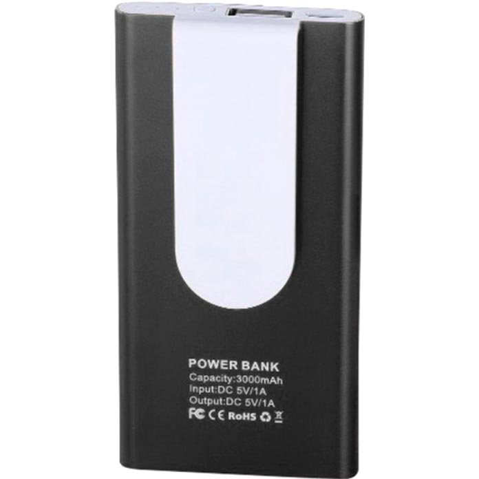 Powerbank BERGAMO HitClip 3000 mAh Black (3009.1) Комплектация  Micro-USB разъем типа B