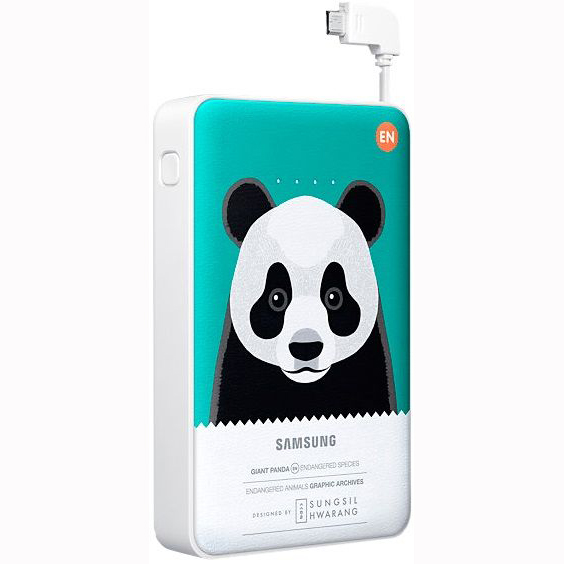 Powerbank SAMSUNG EB-PN915BGRGRU Green Panda Ємність 11300