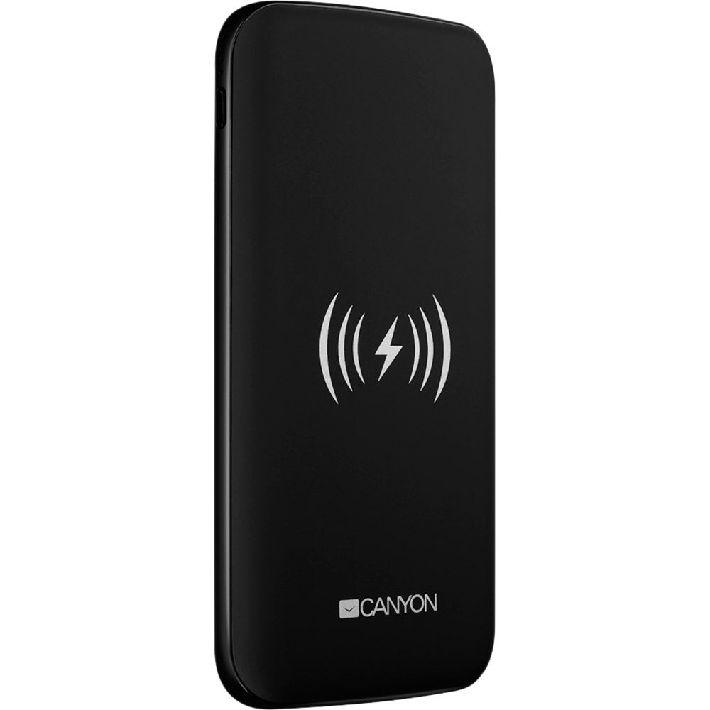 

Powerbank CANYON 8000 mAh Li-Pol wireless Black (CNS-TPBW8B), 8000 mAh Li-Pol wireless black type-C/CNS-TPBW8B