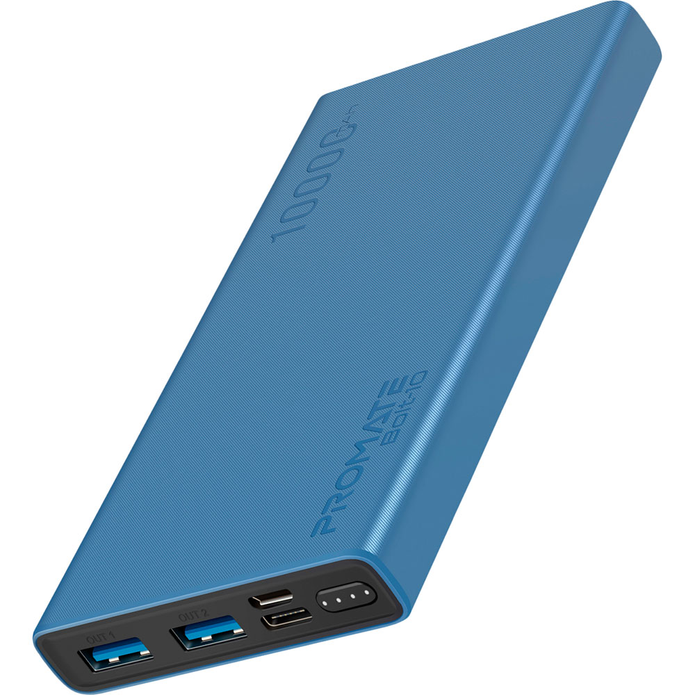 Powerbank PROMATE Bolt-10 10000mAh Blue (bolt-10.blue)