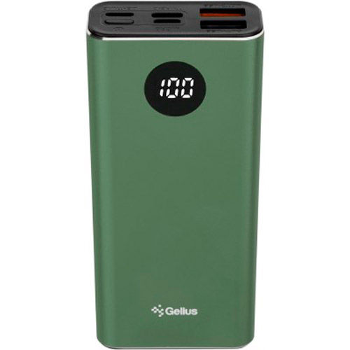 Внешний вид Powerbank GELIUS Pro CoolMini 2 PD GP-PB10-211 9600 mAh Green (82623)