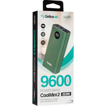 Powerbank GELIUS Pro CoolMini 2 PD GP-PB10-211 9600 mAh Green (82623)