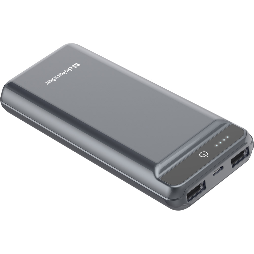 

Powerbank DEFENDER ExtraLife 15000F 15000mAh Grey (83668), (83668)ExtraLife 15000F