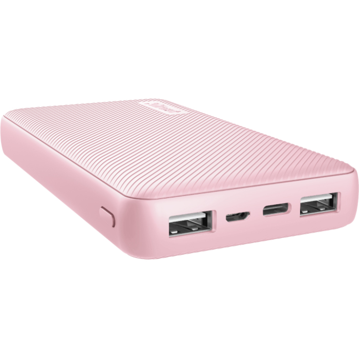 Powerbank TRUST PRIMO Compact 15000 mAh Pink (23901)