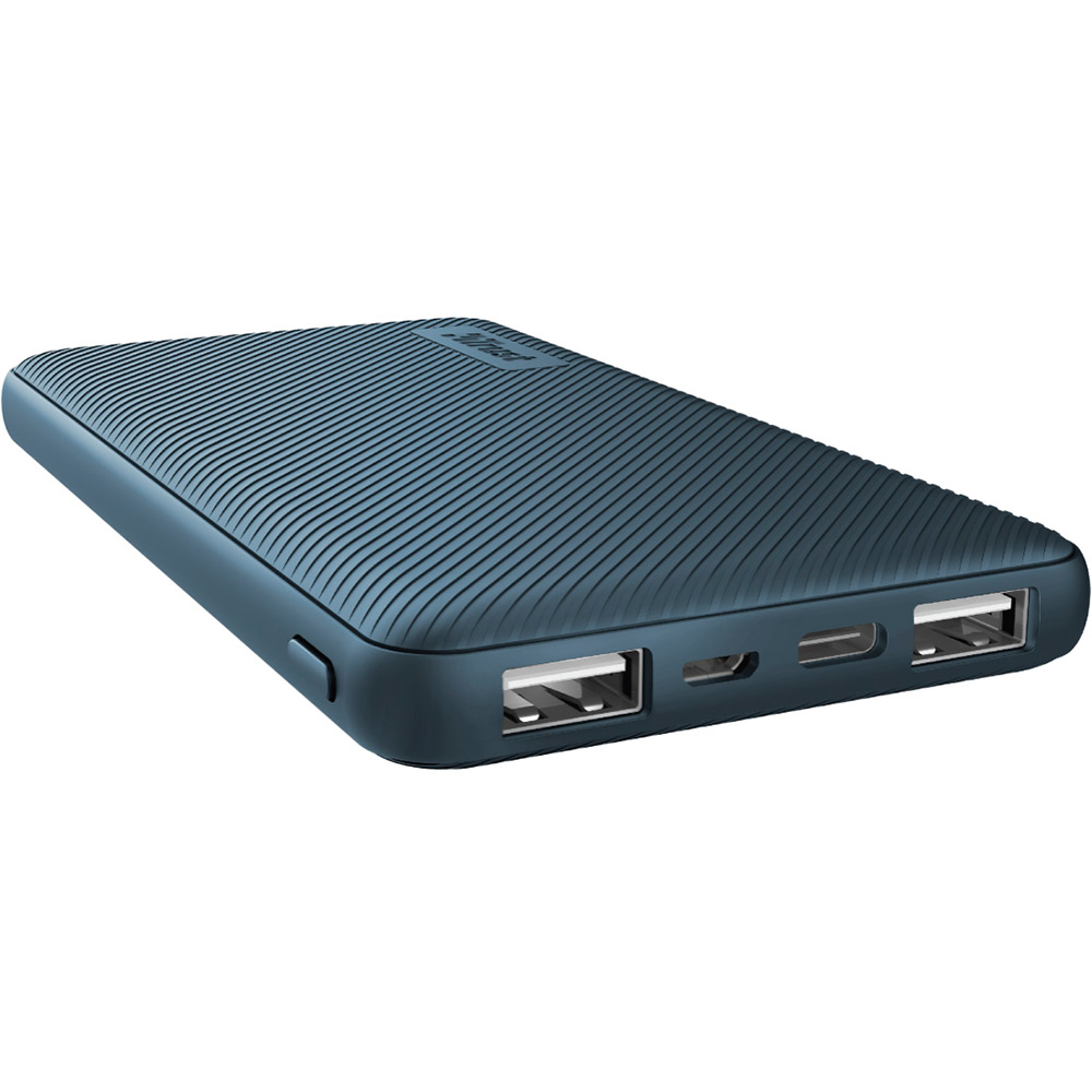 

Powerbank TRUST PRIMO Ultra-thin 10000 mAh Blue (23894), PRIMO Ultra-thin 10000mAh, синій (23894)