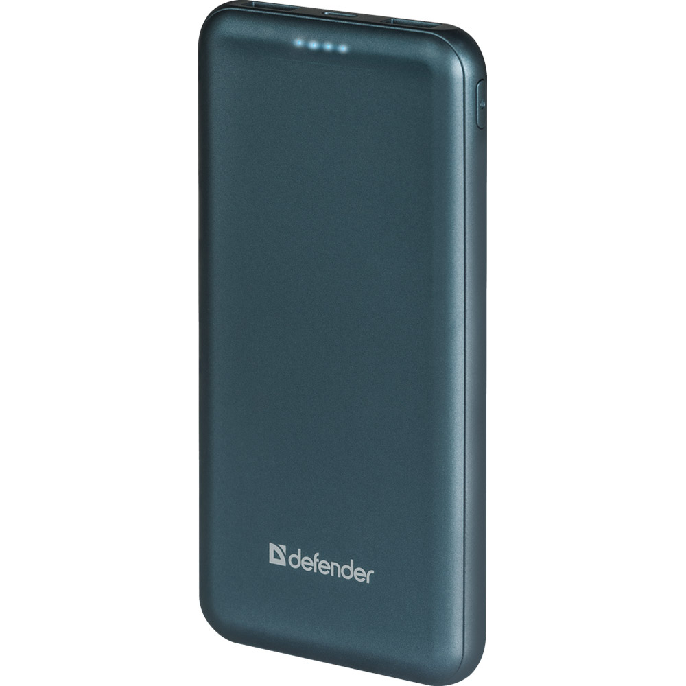 Powerbank Defender ExtraLife 10000F 10000 mAh Blue (83663) Комплектація  кабель micro-USB