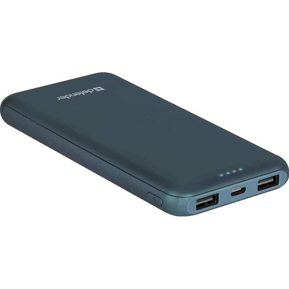 Powerbank Defender ExtraLife 10000F 10000 mAh Blue (83663) - в  интернет-магазине Фокстрот: цены, отзывы, характеристики | купить в Киеве,  Харькове, Днепропетровске, Одессе - Украина