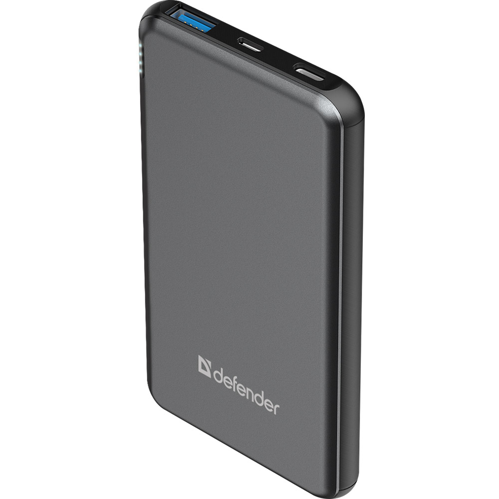 

Powerbank Defender ExtraLife Fast 10000D QC3.0 Type-C 10000 mAh Black (83664), (83664)ExtraLife Fast 10000D