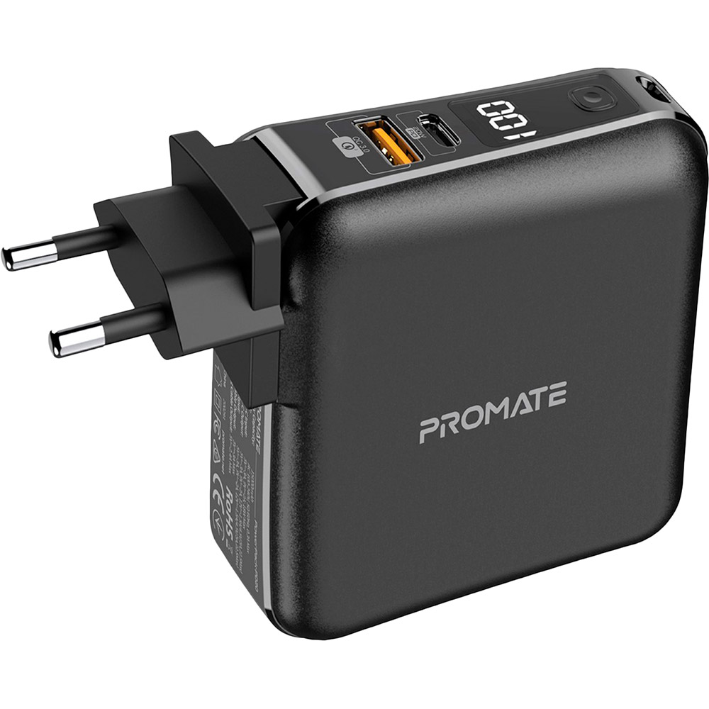 

Powerbank Promate PowerPack-PD20 15000 mAh QC 3.0 20W Black (powerpack-pd20.black), powerpack-pd20.black