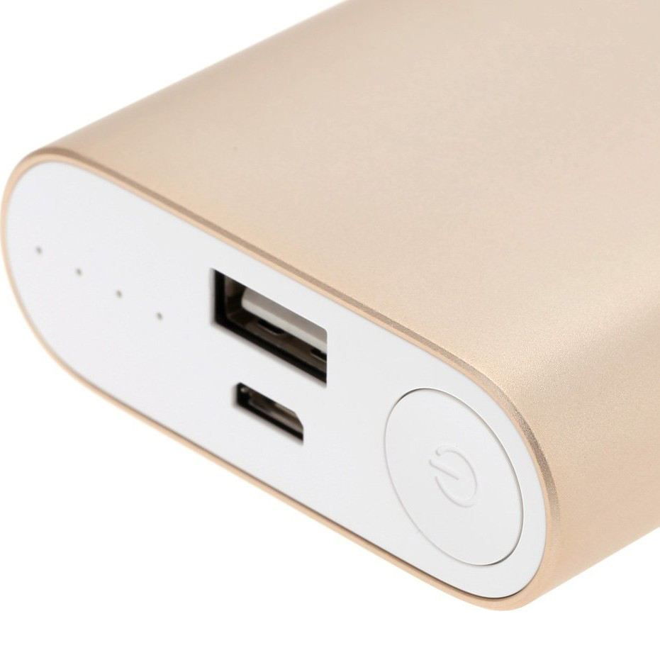 Powerbank XIAOMI Mi power bank 10000mAh Gold Ємність 10000