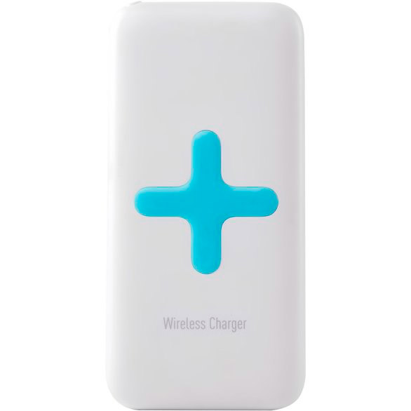 

Powerbank 6000 mAh Wireless Charger White/Ligth Blue (PW6000U2WH-BL), 6000mAh Wireless Charger White/Ligth Blue