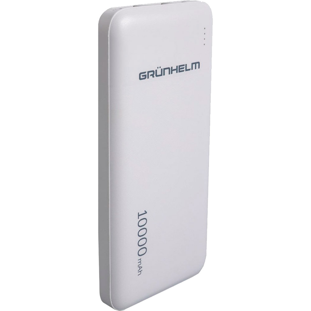 

Powerbank GRUNHELM 10000 mAh White (GP-25AW), GP-25AW 10.000 mAh, БІЛИЙ