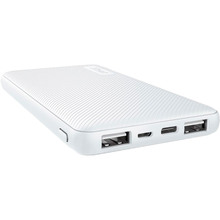 Powerbank TRUST Primo Ultra-thin 10000mAh White (23896)