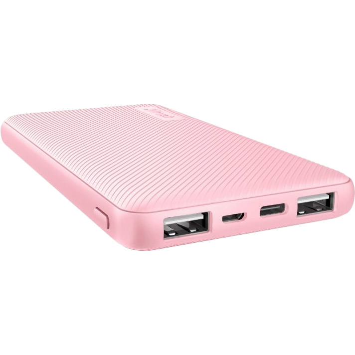 

Powerbank TRUST Primo Ultra-thin 10000mAh Pink (23897), Primo Ultra-thin 10000mAh, рожевий (23897)