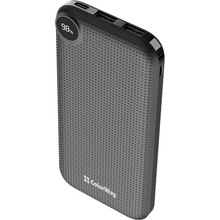 Powerbank COLORWAY 10000 mAh Slim LCD Black (CW-PB100LPH2BK-D)