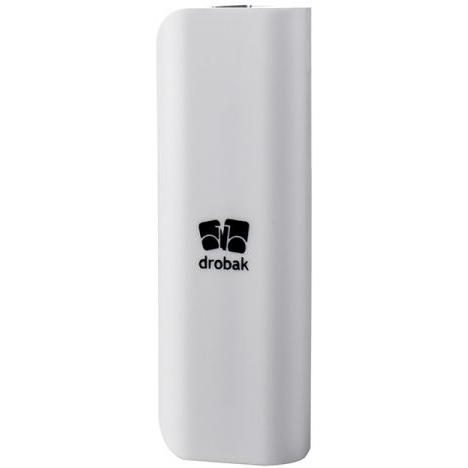 Powerbank DROBAK Power-2200 White (606807) Комплектация  кабель USB