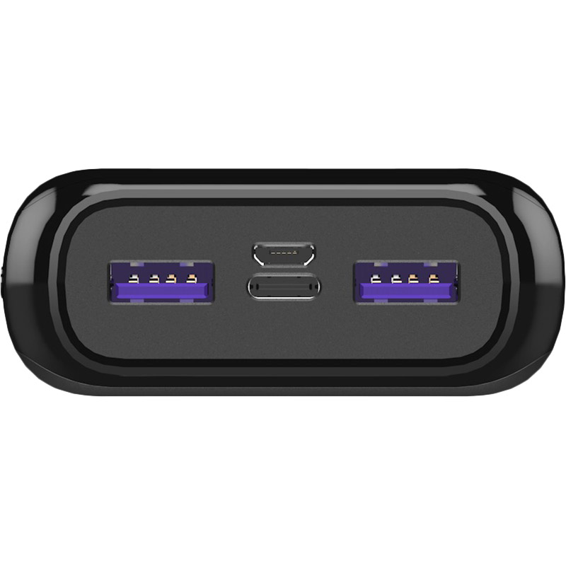 Powerbank ENERGIZER UE20011PQ 20000 мАч Black (UE20011PQ (B)) Вхідний роз'єм micro-USB, USB Type-C