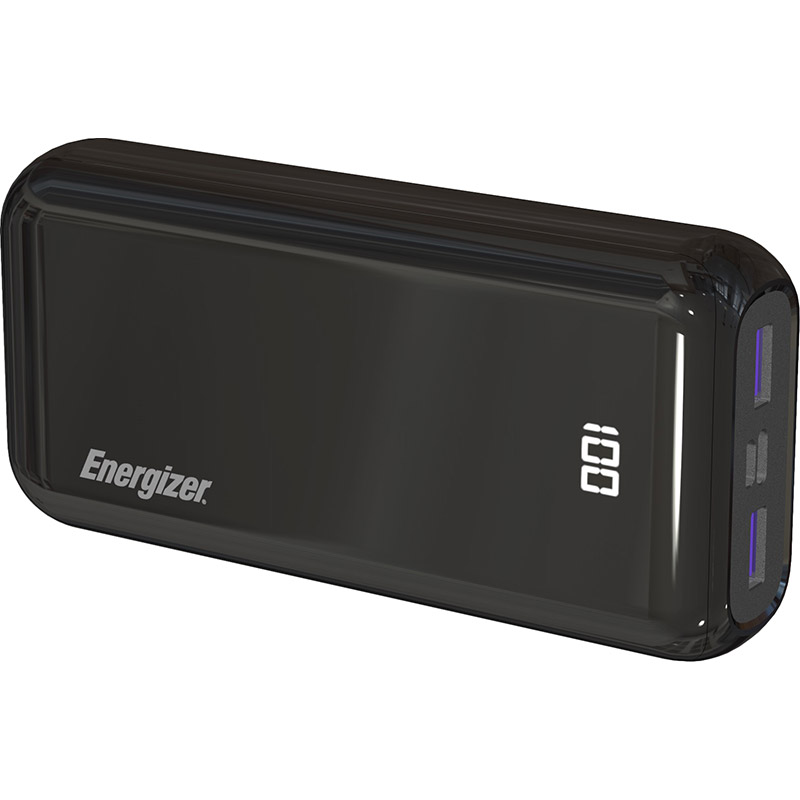 Powerbank ENERGIZER UE20011PQ 20000 мАч Black (UE20011PQ (B)) Ємність 20000