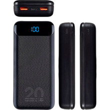Powerbank RIVACASE RIVAPOWER VA2580 20000 mA Black