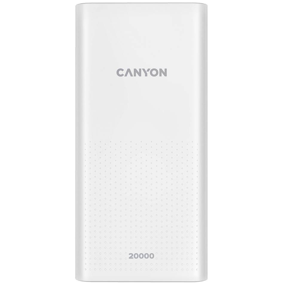 

Powerbank CANYON PB-2001 20000mAh White (CNE-CPB2001W), PB-2001 20000mAh, White (CNE-CPB2001W)