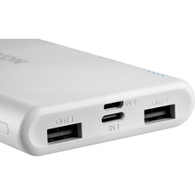 Powerbank CANYON PB-108 10000mAh White (CNE-CPB1008W)