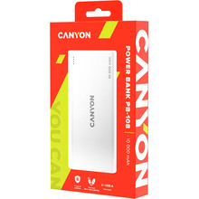 Powerbank CANYON PB-108 10000mAh White (CNE-CPB1008W)