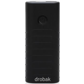 Powerbank DROBAK Lux Power-5200 Black Емкость 5200