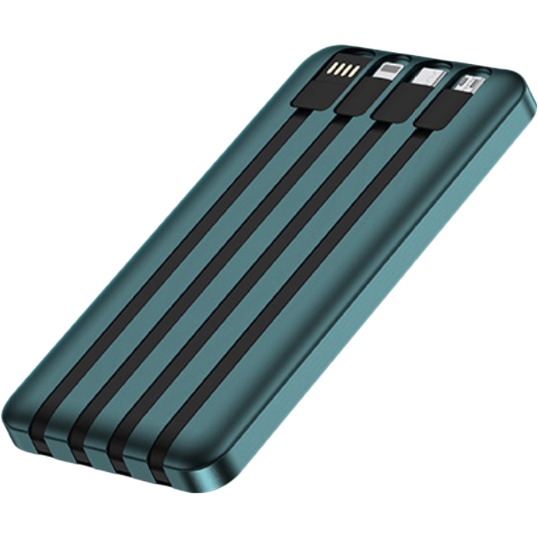 Powerbank PRODA YOULO 10000mAh PD-P84 Green (PRD-PDP84-GRN) Тип аккумулятора Li-Pol