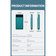 Powerbank PRODA YOULO 10000mAh PD-P84 Green (PRD-PDP84-GRN)