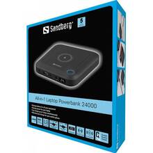 Powerbank POWERPLANT Sandberg 24000mAh Black (420-57)