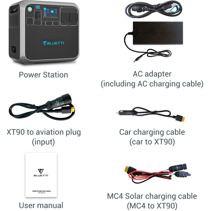Покупка Зарядна станція BLUETTI AC200P 2000W
