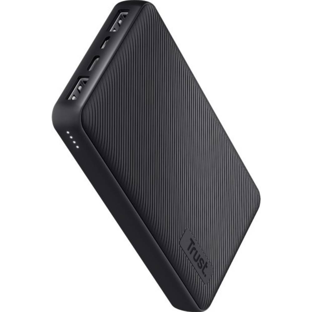 Powerbank TRUST 15000 mAh Primo ECO Compact Black (24677) - в  интернет-магазине Фокстрот: цены, отзывы, характеристики | купить в Киеве,  Харькове, Днепропетровске, Одессе - Украина