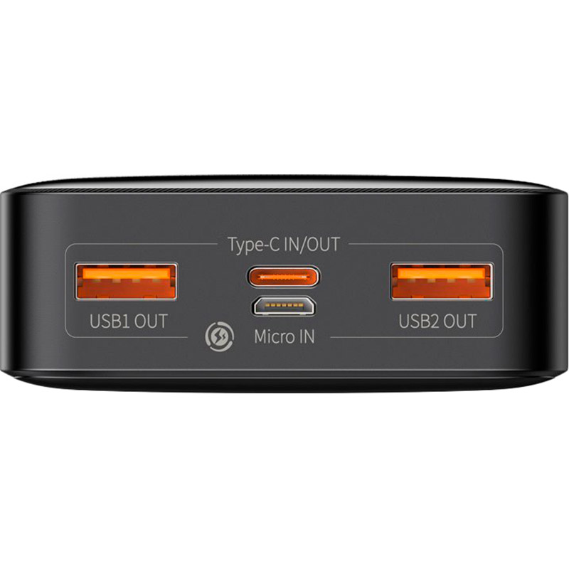 Powerbank BASEUS Bipow Digital Display 20000mAh 20W Black (PPDML-M01) Емкость 20000