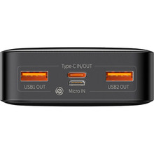 Powerbank BASEUS Bipow Digital Display 20000mAh 20W Black (PPDML-M01)