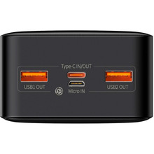 Powerbank Baseus Bipow Digital Display 30000 mAh 20W Black (PPDML-N01)