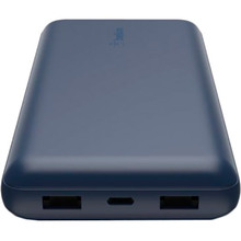 Powerbank BELKIN 15W Dual USB-A USB-C 20000mAh Blue (BPB012BTBL)